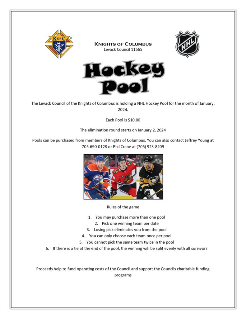 2024 Hockey Pool