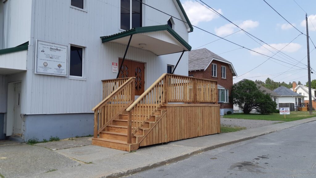 St. Bartholomew's Church - New Stairs
