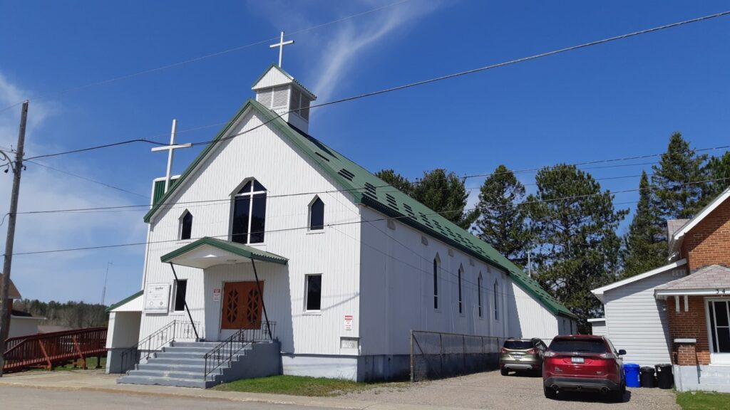 St. Bartholomew's Church - Outside View - Old Stairs