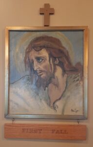 St. Bartholomew (Levack) Stations of the Cross - Station 3