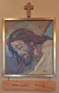 St. Bartholomew (Levack) Stations of the Cross - Station 7