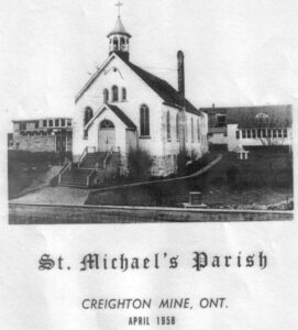 St. Michael's Roman Catholic Church, Creighton - Ont, 1958