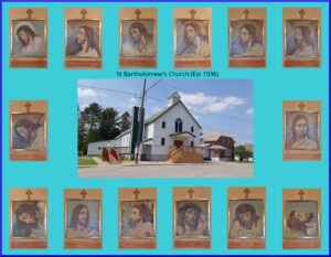 St. Bartholomew / Saint-Saint-Barthélemy Stations of the Cross / Chemin de Croix