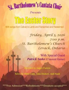 2026 Easter Good Friday Cantata