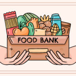 Food Bank Illustration