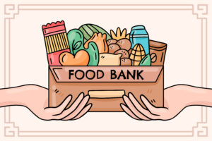 Food Bank Illustration